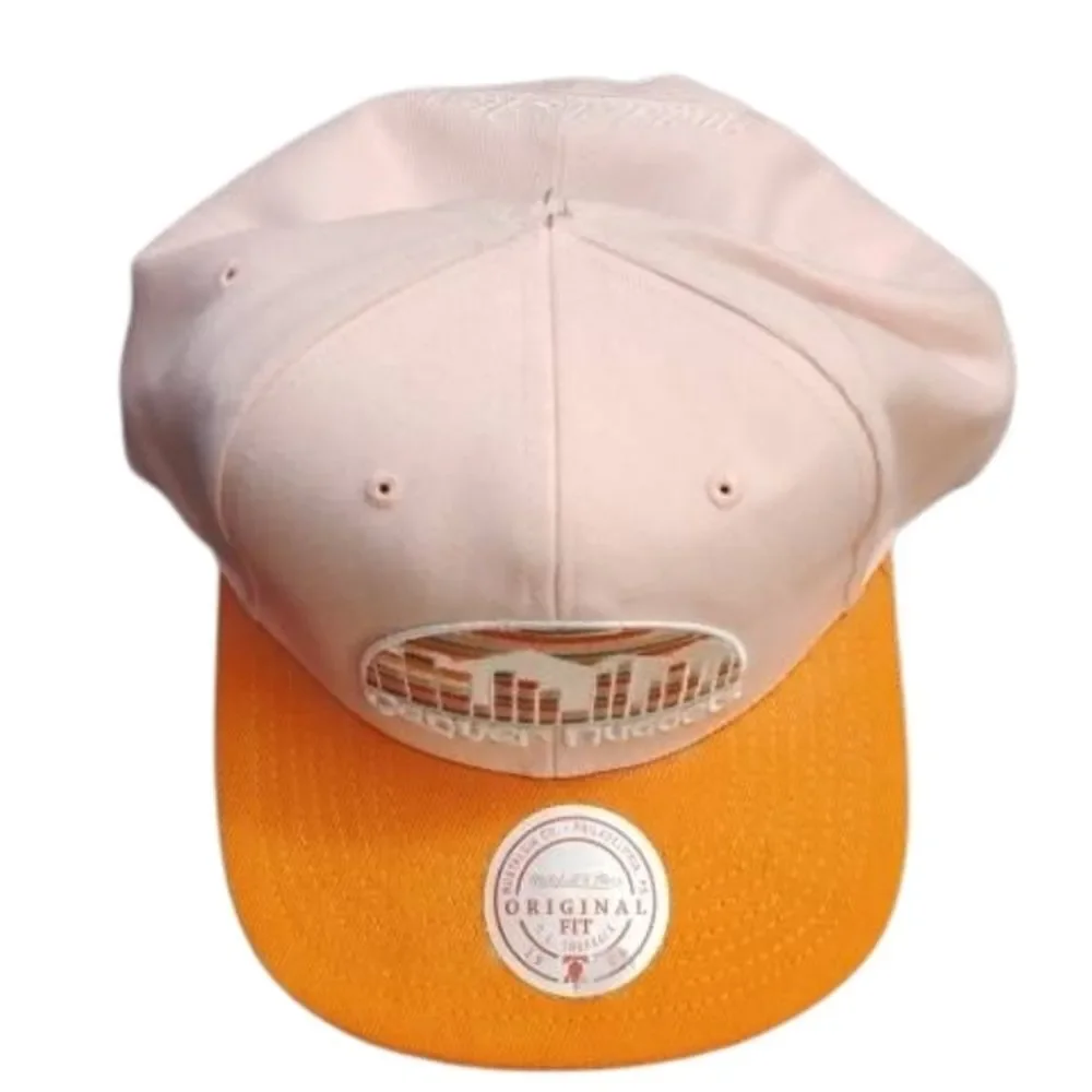 Mitchell & Ness Orange and Pink Denver Nuggets Hat(Same Style Different Color)